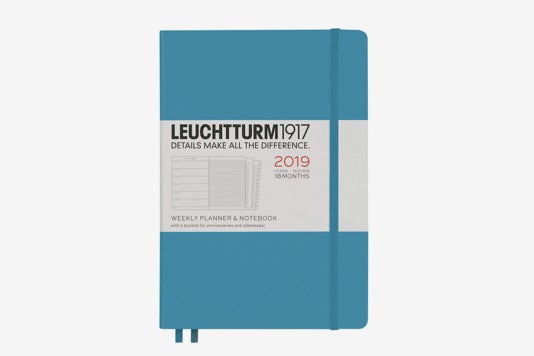 Leuchtturm1917 A5 Medium 18 Months Weekly Planner.